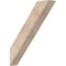 Ekena Millwork 5 1/2"W x 26"D x 32"H Traditional Smooth Knee Brace, Douglas Fir BRC06X26X32TRA00SDF - alternate 1